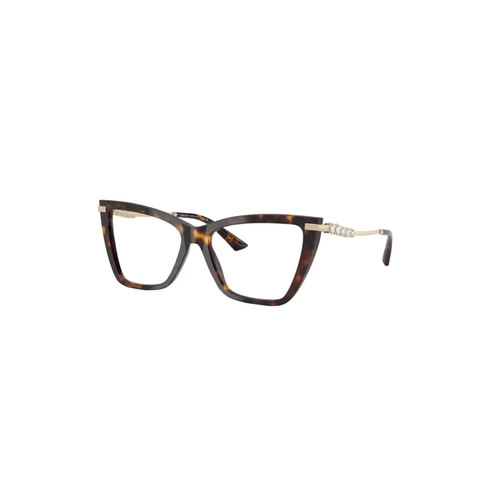 Óculos de Grau Jimmy Choo 0JC3020B 5002 55 Acetato Marrom Mesclado