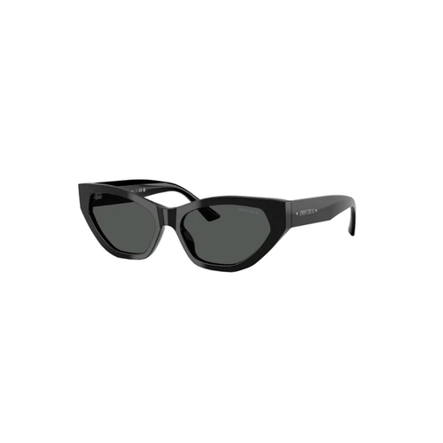 Óculos de Sol Jimmy Choo 0JC5022B 50008755 Acetato Preto com lentes na cor Cinza Degradê