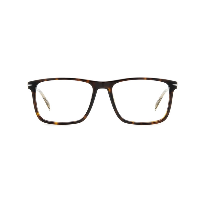 Óculos de Grau David Beckham DB 1124 086 5717 R Acetato Marrom Mesclado 2