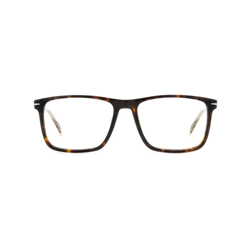 Óculos de Grau David Beckham DB 1124 086 5717 R Acetato Marrom Mesclado