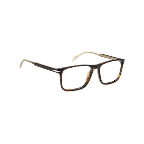 Óculos de Grau David Beckham DB 1124 086 5717 R Acetato Marrom Mesclado