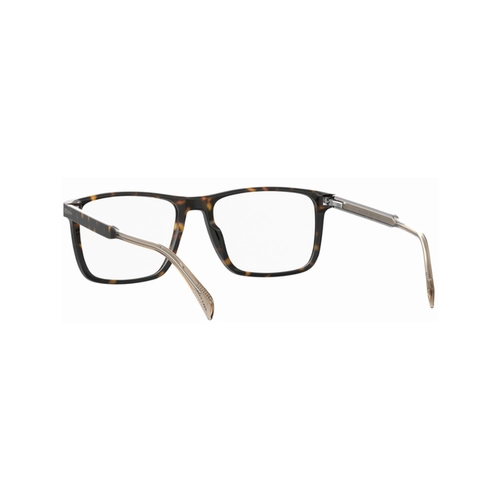 Óculos de Grau David Beckham DB 1124 086 5717 R Acetato Marrom Mesclado