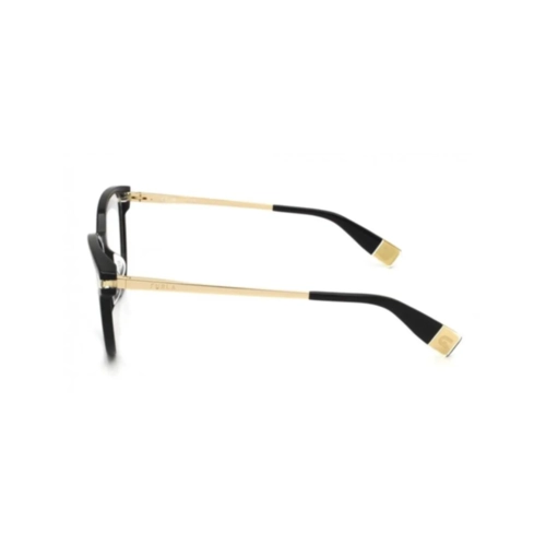 Óculos de Grau Furla VFU580 520700 Acetato Preto e Rose