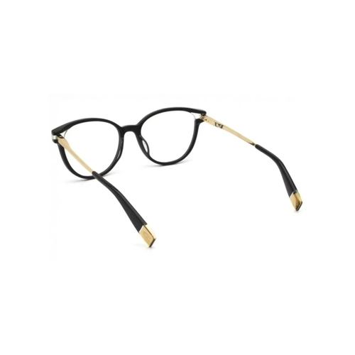 Óculos de Grau Furla VFU580 520700 Acetato Preto e Rose