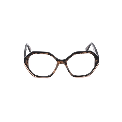 Óculos de Grau Furla VFU829V 5307UX Acetato Marrom Mesclado
