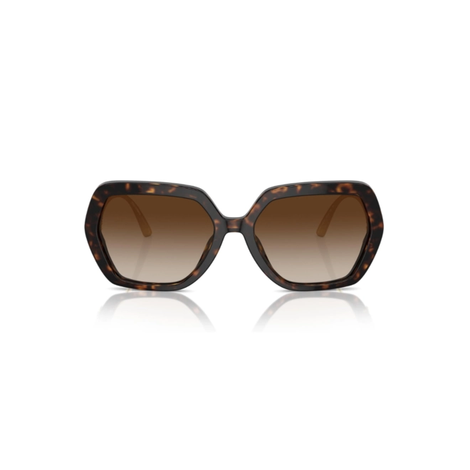 Óculos de Sol Dolce & Gabbana 0DG4468B 502/1358 Acetato Marrom Mesclado com lentes na cor Marrom Degradê 2