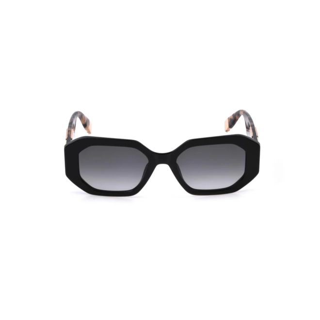 Óculos de Sol Furla SFU815V 54700Y Acetato Preto com lentes na cor Cinza Degradê 2