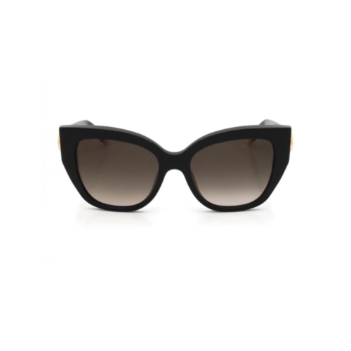 Óculos de Sol Furla SFU816 550700 Acetato Preto com lentes na cor Fumê Degradê