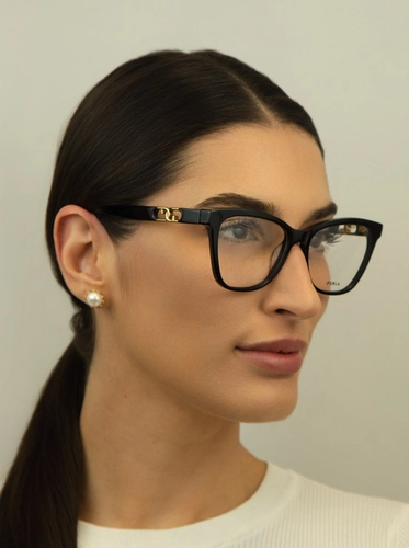 Óculos de Grau Furla VFU633 530700 Acetato Preto
