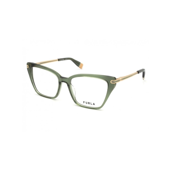 Óculos de Grau Furla VFU724 5302GN Acetato Verde 1