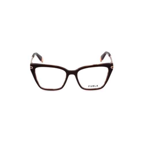 Óculos de Grau Furla VFU724 5303AH Acetato Marrom