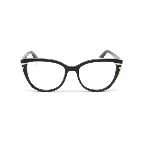 Óculos de Grau Furla VFU765 530700 Acetato Preto e Branco