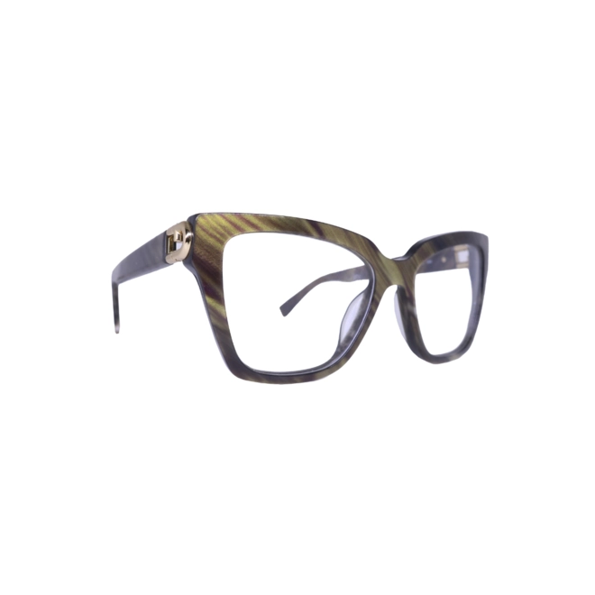 Óculos de Grau Furla VFU826 5306Y4 Acetato Marrom 3