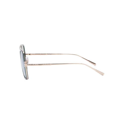 Óculos de Sol Chopard Ice Cube SCHL02V 54300K Metal Dourado e Verde com lentes na cor Verde Degradê
