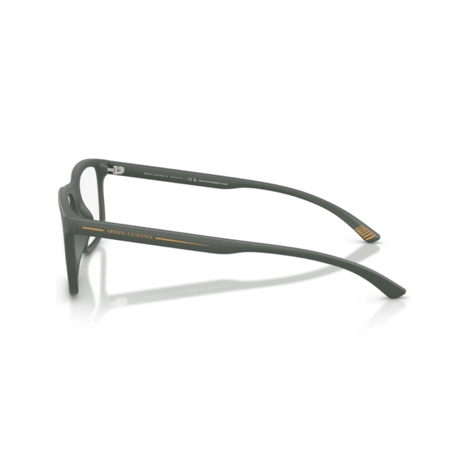Óculos de Grau Armani Exchange 0AX3125U 8377 55 Acetato Verde Fosco 3