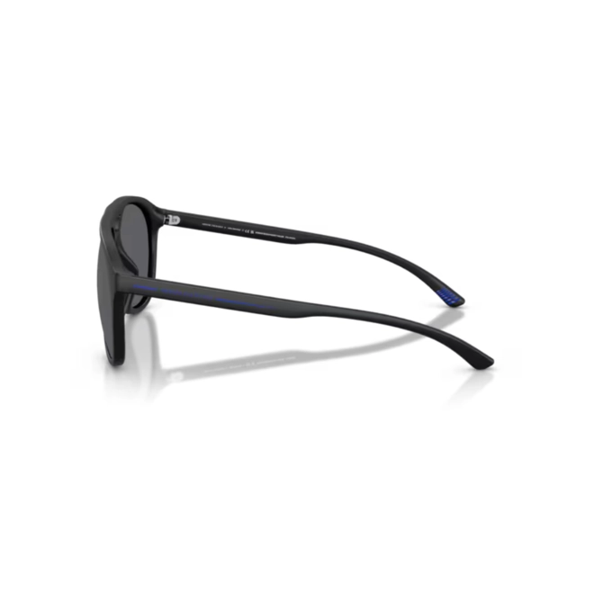Óculos de Sol Armani Exchange 0AX4156SU 8078T359 Acetato Preto Fosco com lentes na cor Cinza Polarizado 3