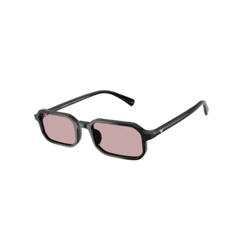 Óculos de Sol Emporio Armani 0EA4253U 50177354 Acetato Preto com lentes na cor Rosa