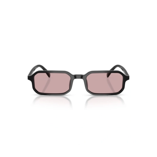 Óculos de Sol Emporio Armani 0EA4253U 50177354 Acetato Preto com lentes na cor Rosa