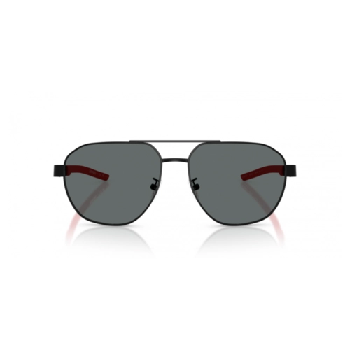 Óculos de Sol Scuderia Ferrari 0FZ5004D 101/8159 Metal Preto com lentes na cor Fumê