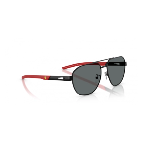 Óculos de Sol Scuderia Ferrari 0FZ5004D 101/8159 Metal Preto com lentes na cor Fumê