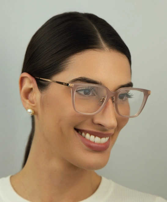 Óculos de Grau Ray-Ban 0RX5442D 8438 52 Acetato Nude 5