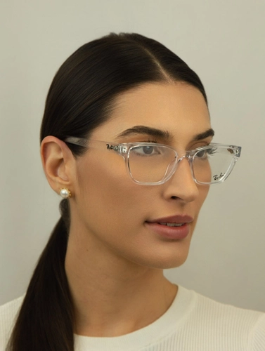 Óculos de Grau Ray-Ban 0RX7252L 2001 54 Acetato Transparente
