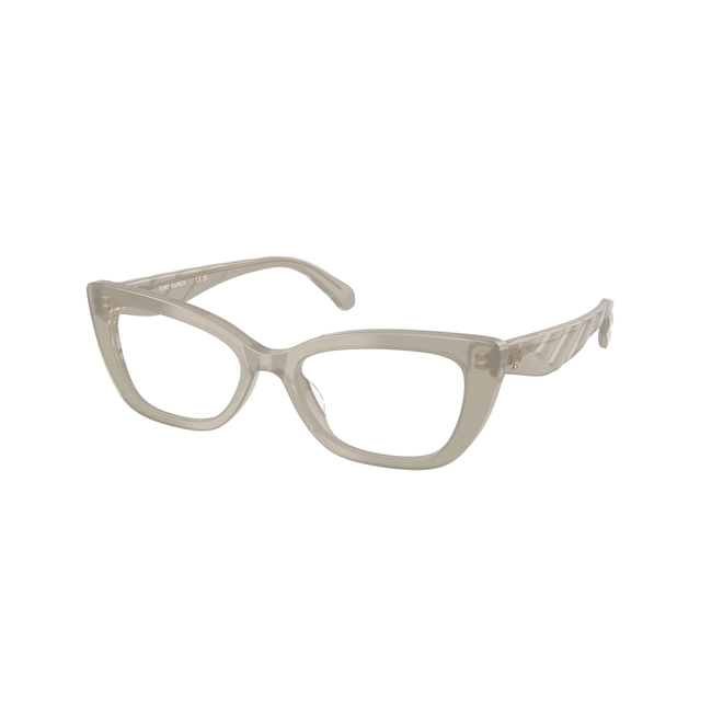 Óculos de Grau Tory Burch 0TY2155U 2025 52 Acetato Cinza Esverdeado 1