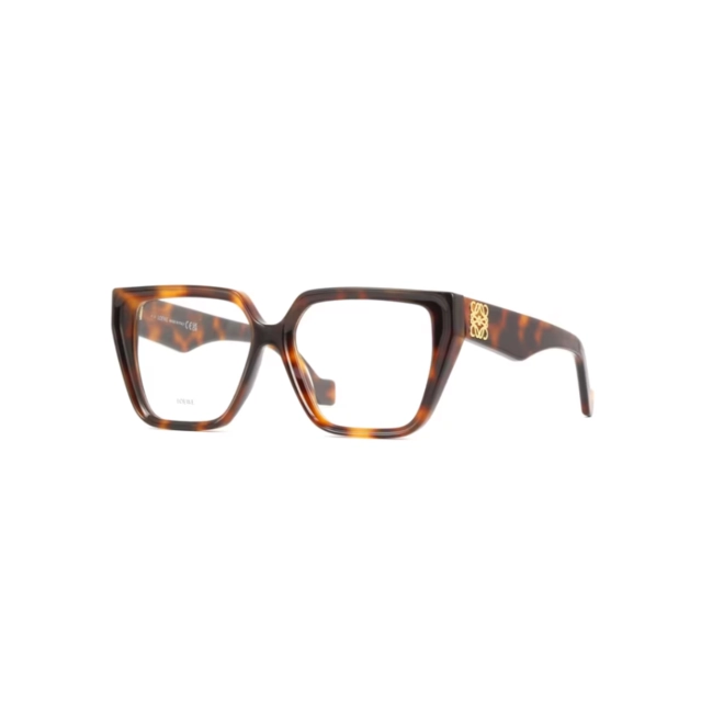 Óculos de Grau Loewe LW50042I_55052 Acetato Marrom Mesclado 1