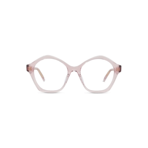 Óculos de Grau Loewe LW50053I_51072 Acetato Rosa Transparente