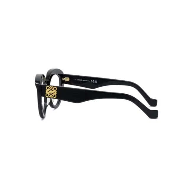 Óculos de Grau Loewe LW50058I_51001 Acetato Preto 4