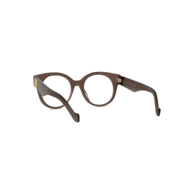Óculos de Grau Loewe LW50068I_51050 Acetato Marrom Transparente 5