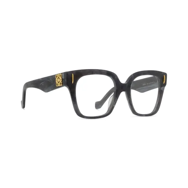 Óculos de Grau Loewe LW50069I_51063 Acetato Cinza Mesclado 3