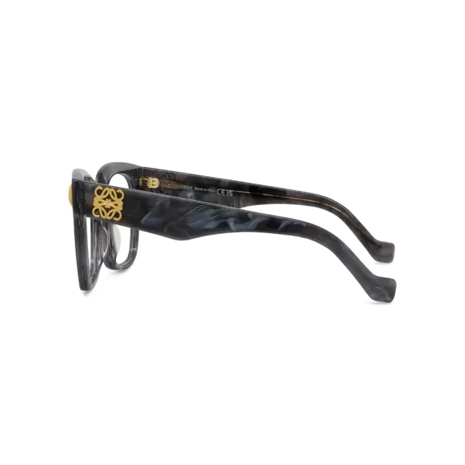 Óculos de Grau Loewe LW50069I_51063 Acetato Cinza Mesclado 4
