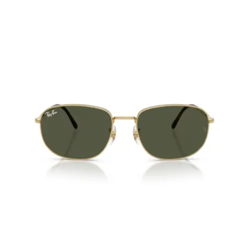 Óculos de Sol Ray-Ban 0RB3754 001/3160 Metal Dourado com lentes na cor Verde