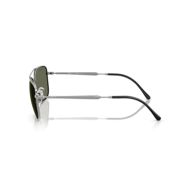 Óculos de Sol Ray-Ban 0RB3755 004/5859 Metal Chumbo com lentes na cor Verde Polarizado 4