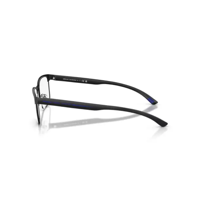 Óculos de Grau Armani Exchange 0AX1070 6000 56 Metal Preto Fosco 3