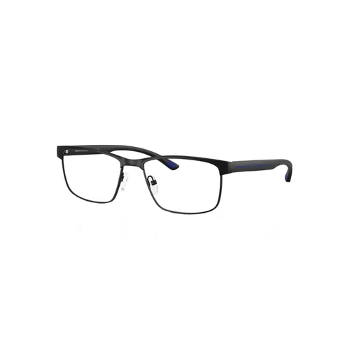 Óculos de Grau Armani Exchange 0AX1070 6000 56 Metal Preto Fosco