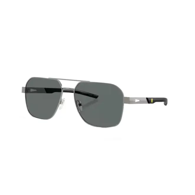 Óculos de Sol Scuderia Ferrari 0FZ5003 104/8157 Metal Chumbo com lentes na cor Cinza Polarizado 1