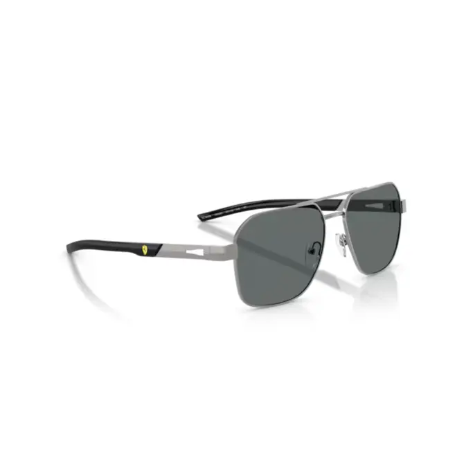Óculos de Sol Scuderia Ferrari 0FZ5003 104/8157 Metal Chumbo com lentes na cor Cinza Polarizado 3