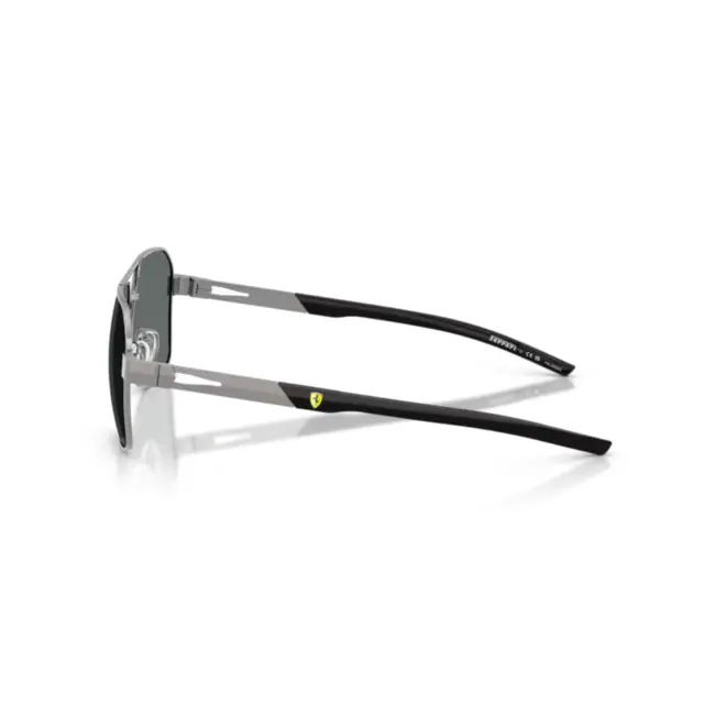 Óculos de Sol Scuderia Ferrari 0FZ5003 104/8157 Metal Chumbo com lentes na cor Cinza Polarizado 4