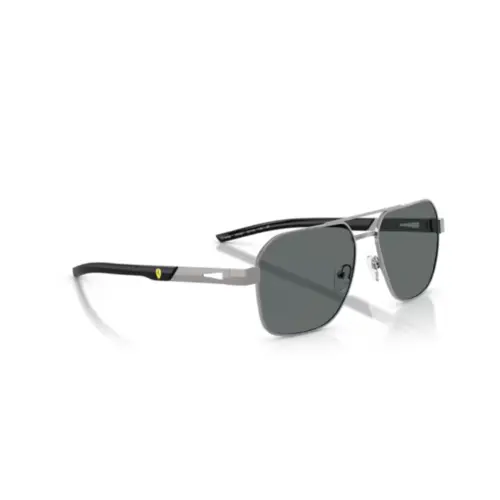 Óculos de Sol Scuderia Ferrari 0FZ5003 104/8157 Metal Chumbo com lentes na cor Cinza Polarizado