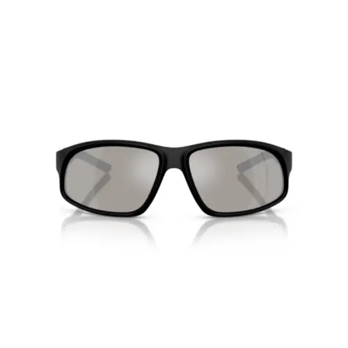 Óculos de Sol Scuderia Ferrari 0FZ6016U 504/6G64 Acetato Preto Fosco com lentes na cor Cinza Espelhado