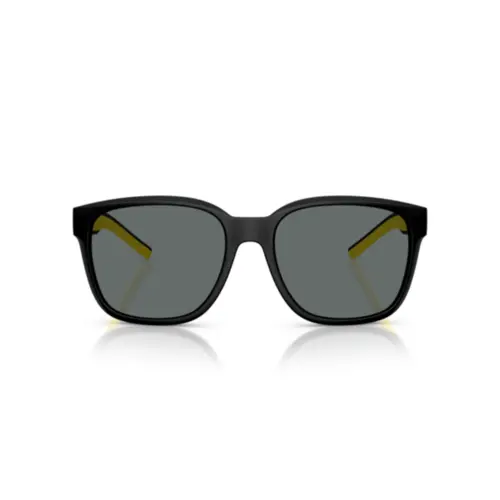 Óculos de Sol Scuderia Ferrari 0FZ6019D 504/8156 Acetato Preto com lentes na cor Cinza Polarizado
