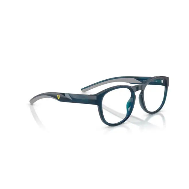 Óculos de Grau Scuderia Ferrari 0FZ8021U 527 51 Acetato Azul 3