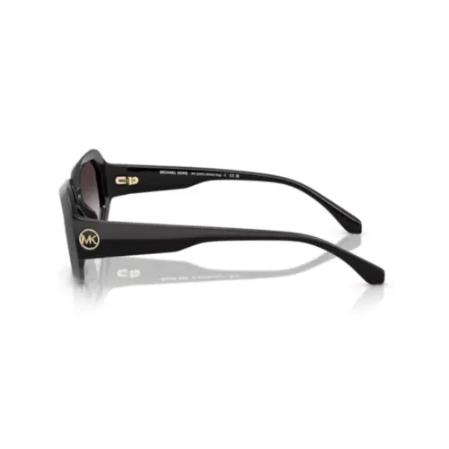 Óculos de Sol Michael Kors 0MK2240U 30058G54 Acetato Preto com lentes na cor Cinza Degradê