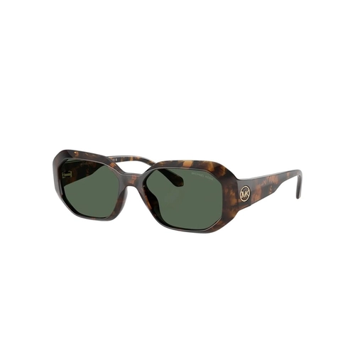 Óculos de Sol Michael Kors 0MK2240U 30067154 Acetato Marrom Mesclado com lentes na cor Verde