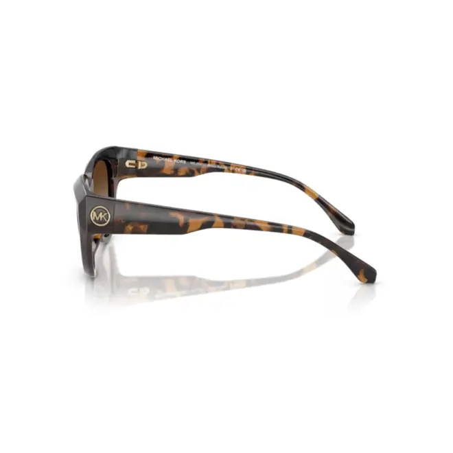Óculos de Sol Michael Kors 0MK2241U 30061355 Acetato Marrom Mesclado com lentes na cor Marrom Degradê 3