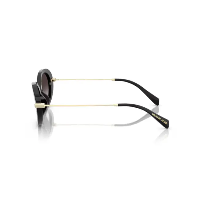 Óculos de Sol Michael Kors 0MK2245U 30058G53 Acetato Preto com lentes na cor Cinza Degradê 3