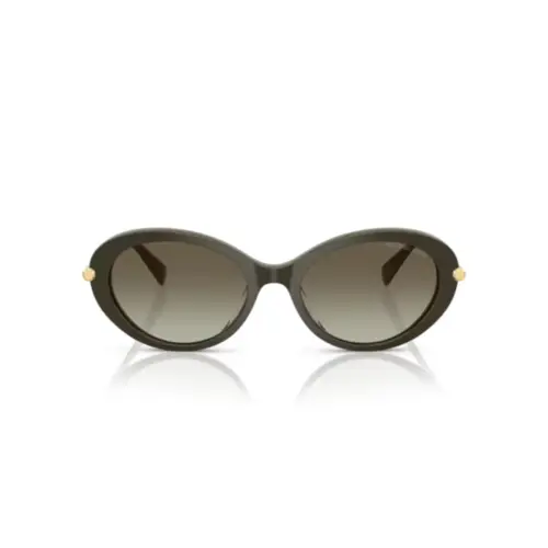 Óculos de Sol Michael Kors 0MK2245U 40193M53 Acetato Verde com lentes na cor Verde Degradê