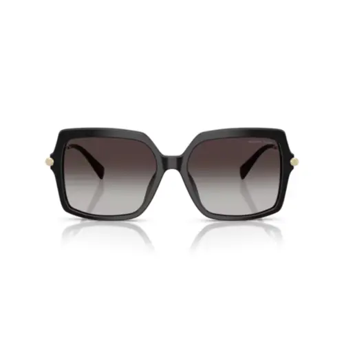 Óculos de Sol Michael Kors 0MK2247U 30058G57 Acetato Preto com lentes na cor Cinza Degradê